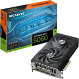 GIGABYTE GeForce RTX 5060 EAGLE OC 8G Scheda Grafica - 8GB GDDR7, 128bit, PCI-E 5.0, 2550 MHz Frequenza core, 3 x DisplayPort, 1 x HDMI, GV-N5060EAGLE OC-8GD 128bit, PCI-E 5.0, 2550 MHz Frequenza core, 3 x DisplayPort, 1 x HDMI, GV-N5060EAGLE OC-8GD, GeForce RTX 5060, 8 GB, GDDR7, 128 bit, 7680 x 4320 Pixel, PCI Express 5.0
