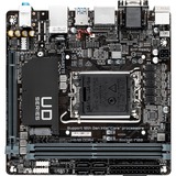 GIGABYTE H610I DDR4 Scheda madre - Supporta processori Intel Core 14th CPUs, 4+1+1 Hybrid Digital VRM, up to 3200MHz DDR4, 1xPCIe 3.0 M.2, GbE LAN, USB 3.2 Gen 1 4+1+1 Hybrid Digital VRM, up to 3200MHz DDR4, 1xPCIe 3.0 M.2, GbE LAN, USB 3.2 Gen 1, Intel, LGA 1700, Intel® Celeron®, Intel® Core™ i3, Intel® Core™ i5, Intel® Core™ i7, Intel® Core™ i9,..., LGA 1700, 64 GB, DDR4-SDRAM