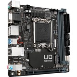GIGABYTE H610I DDR4 Scheda madre - Supporta processori Intel Core 14th CPUs, 4+1+1 Hybrid Digital VRM, up to 3200MHz DDR4, 1xPCIe 3.0 M.2, GbE LAN, USB 3.2 Gen 1 4+1+1 Hybrid Digital VRM, up to 3200MHz DDR4, 1xPCIe 3.0 M.2, GbE LAN, USB 3.2 Gen 1, Intel, LGA 1700, Intel® Celeron®, Intel® Core™ i3, Intel® Core™ i5, Intel® Core™ i7, Intel® Core™ i9,..., LGA 1700, 64 GB, DDR4-SDRAM