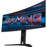 GIGABYTE Monitor da gioco curvo OLED WQHD MO34WQC2 da 34" - 3440 x 1440, 240Hz, 0.03ms, KVM, 250 cd/m², FreeSync Premium Pro, DisplayHDR True Black 400, HDMI 2.1, Displayport 1.4, Monitor di gioco Nero, 240Hz, 0.03ms, KVM, 250 cd/m², FreeSync Premium Pro, DisplayHDR True Black 400, HDMI 2.1, Displayport 1.4, 86,4 cm (34"), 3440 x 1440 Pixel, Wide Quad HD, OLED, 0,03 ms, Nero