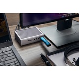 Kingston IronKey 128GB Vault Privacy 50 crittografia AES-256, FIPS 197, Chiavetta USB celeste/Nero, FIPS 197, 128 GB, USB tipo A, 3.2 Gen 1 (3.1 Gen 1), 250 MB/s, Cuffia, Nero, Blu