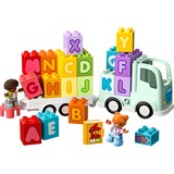 LEGO DUPLO 10421 Il Camioncino dell’Alfabeto, Giochi Educativi per Bambini 2+ Anni con Camion Giocattolo e Mattoncini ABC, Giochi di costruzione Giochi Educativi per Bambini 2+ Anni con Camion Giocattolo e Mattoncini ABC, Set da costruzione, 2 anno/i, Plastica, 36 pz, 858 g