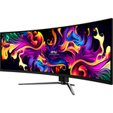 MSI MPG 491CQPDE QD-OLED Monitor PC 124,5 cm (49") 5120 x 1440 Pixel Dual QHD Nero, Monitor di gioco Nero, 124,5 cm (49"), 5120 x 1440 Pixel, Dual QHD, QD-OLED, 0,03 ms, Nero