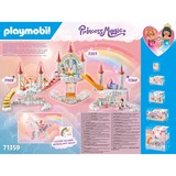 PLAYMOBIL Princess Magic Castello arcobaleno celestiale, Giochi di costruzione 
