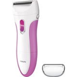 Philips SatinShave Essential HP6341/00, Rasio per donne bianco/Rosa