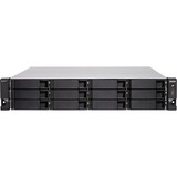 QNAP TS-H1886XU-RP-R2 NAS Armadio (3U) Intel® Xeon® D D-1622 32 GB DDR4 0 TB QuTS hero Nero, Grigio NAS, Armadio (3U), Intel® Xeon® D, D-1622, 32 GB, DDR4