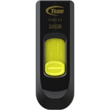 Team Group C145 unità flash USB 32 GB USB tipo A 3.2 Gen 1 (3.1 Gen 1) Nero, Giallo, Chiavetta USB Nero/Giallo, 32 GB, USB tipo A, 3.2 Gen 1 (3.1 Gen 1), Lamina di scorrimento, 5 g, Nero, Giallo