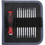 Wiha Cacciavite con set di lame intercambiabili SYSTEM 6 Nero/Rosso