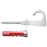 fischer EasyHook Rotondo DuoPower 6x30, Tassello bianco