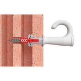 fischer EasyHook Rotondo DuoPower 6x30, Tassello bianco