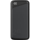 goobay Powerbank a ricarica rapida 20.000 mAh Nero