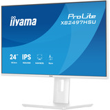 iiyama ProLite XB2497HSU-W1, Monitor LED bianco (matto), 60,5 cm (23.8"), 1920 x 1080 Pixel, Full HD, LED, 4 ms, Bianco