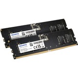 ADATA AD5U48008G-DT memoria 16 GB 2 x 8 GB DDR5 288-pin DIMM Nero, 16 GB, 2 x 8 GB, DDR5, 4800 MHz, 288-pin DIMM