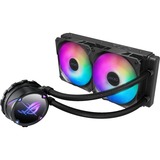 ASUS ROG STRIX LC II 240 ARGB, Raffreddamento ad acqua Nero, Raffreddatore di liquidi tutto in uno, 12 cm, 137,5 m³/h, Nero