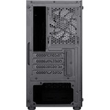 Aerocool Hexform Mini Tower Nero, Chassis Tower Nero, Mini Tower, PC, Nero, micro ATX, Mini-ITX, ABS, SPCC, Indietro, Frontale