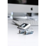 Ansmann 2500mAh AA maxE plus Stilo AA Nichel-Metallo Idruro (NiMH), Batteria argento, Stilo AA, Nichel-Metallo Idruro (NiMH), 1,2 V, 2500 mAh, 14,5 x 14,5 x 50,5 mm