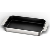 Bosch HEZ9FF040 accessorio e componente per forno Set da forno Acciaio inox, Set di padelle accaio/Nero, Set da forno, Bosch, Forno, Acciaio inox, 3 pz