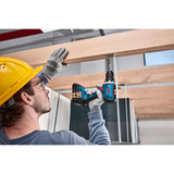 Bosch Kit combo avvitatore a batteria 18 volt 65 + martello perforatore 18 volt 26 con 2 batterie 5 Ah e caricabatterie, Set Kit