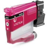 Brother LC527XLM cartuccia d'inchiostro 1 pz Originale Resa elevata (XL) Magenta Resa elevata (XL), Magenta, Inchiostro a base di pigmento, 1 pz, 2000 pagine, Confezione singola