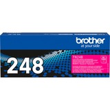 Brother TN-248M cartuccia toner 1 pz Originale Magenta 1000 pagine, Magenta, 1 pz