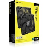 Corsair iCUE LINK RX140 Dual, Ventola Nero