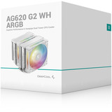 DeepCool AG620 G2 WH ARGB, raffreddamento CPU  bianco