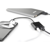 Digitus Adattatore USB-C a USB-C + jack da 3,5 mm Nero