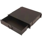 Digitus Cassetto per tastiera per armadi di rete e server Nero, Nero, 25 kg, Turchia, 48,3 cm (19"), 510 mm, 415 mm