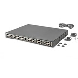 Digitus Iniettore 24 porte/Ethernet/PoE+ 370W, Interruttore Nero