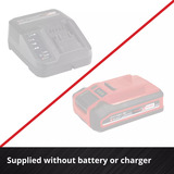 EINHELL Lampada a batteria professionale TP-CL 18/3000 Li Set - Solo, 18Volt, Riflettore di costruzione rosso