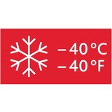 Emsa CLIP & CLOSE N10414 Quadrato Scatola 0,8 L Trasparente 1 pz, Casella trasparente/Rosso, Scatola, Quadrato, 0,8 L, Trasparente, Vetro, 420 °C