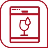 Emsa CLIP & CLOSE N10414 Quadrato Scatola 0,8 L Trasparente 1 pz, Casella trasparente/Rosso, Scatola, Quadrato, 0,8 L, Trasparente, Vetro, 420 °C