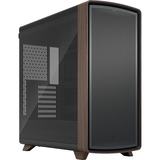 Fractal Design Summit Black TG Light Tint, Chassis Tower Nero/legno