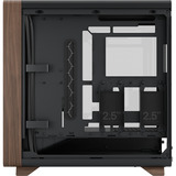 Fractal Design Summit Black TG Light Tint, Chassis Tower Nero/legno