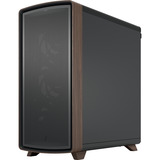 Fractal Design Summit Black TG Light Tint, Chassis Tower Nero/legno