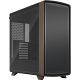 Fractal Design Summit Black TG Light Tint, Chassis Tower Nero/legno