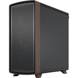 Fractal Design Summit Black TG Light Tint, Chassis Tower Nero/legno