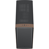 Fractal Design Summit Black TG Light Tint, Chassis Tower Nero/legno