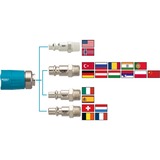 Hazet Accoppiamento di sicurezza 3/8", Frizione blu