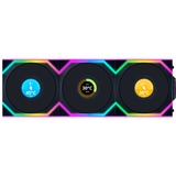 Lian Li UNI FAN SL120 LCD Wireless, Ventola Nero