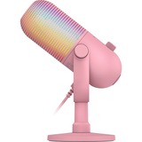 Razer Seiren V3 Chroma Quartz, Microfono rosa