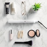 Rowenta OPTILISS II Piastra per capelli Caldo Bianco, Raddrizzatore capelli bianco/Nero, Piastra per capelli, Caldo, Barra di scorrimento, A forma di canna dritta, Per tutti i tipi di capelli, Lungo, Medio, Basso