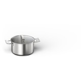 Siemens HZ9SE040 set di pentole 4 pz accaio, Acciaio inox, Acciaio inox, Acciaio inox, Vetro, 220 °C, Induzione