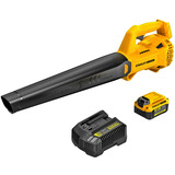 Stanley Soffiatore per foglie a batteria, 18 Volt Nero/Giallo
