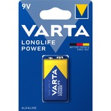 VARTA 4922121412 Batteria monouso Diossido di zinco-manganese (Zn/MnO2) Batteria monouso, Diossido di zinco-manganese (Zn/MnO2), 9 V, 2 pz, Multicolore, 48,5 mm