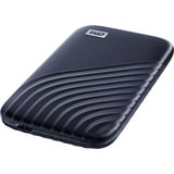 WD My Passport 1000 GB Blu, Disco a stato solido blu, 1000 GB, USB tipo-C, 3.2 Gen 2 (3.1 Gen 2), 1050 MB/s, Protezione della password, Blu