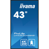 iiyama ProLite LH4365UHSB-B1, Public Display Nero
