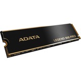 ADATA LEGEND 900 PRO 1 TB M.2 PCI Express 4.0 NVMe 3D NAND, Disco a stato solido Nero/Oro, 1 TB, M.2, 7400 MB/s