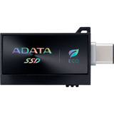 ADATA SC730 512 GB USB tipo-C 3.2 Gen 2 (3.1 Gen 2) Nero, Disco a stato solido Nero, 512 GB, USB tipo-C, 3.2 Gen 2 (3.1 Gen 2), 600 MB/s, 10 Gbit/s, Nero