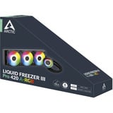 ARCTIC Liquid Freezer III Pro 420 A-RGB, Raffreddamento ad acqua Nero